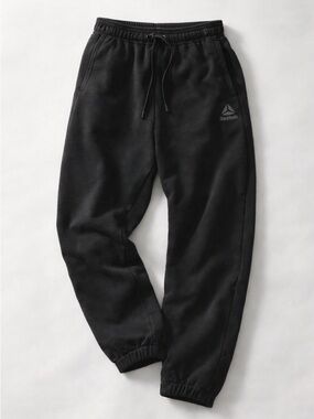 Reebok Men’s Black Jogger Sweatpants Size L
